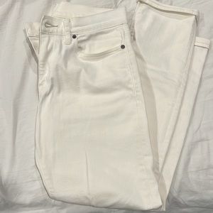 J.Crew Stretch 484 white jean